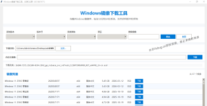 Windows镜像下载工具